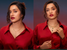 Shraddha Kapoor'sBold Red Lip