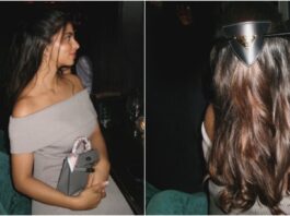 Fashion icon Suhana Khan stuns in grey bodycon dress: