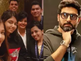Aishwarya Aaradhya pose airport staff