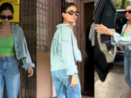 Alia Bhatt Style And Comfort Denim Outfit
