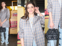 Ananya Panday’s airport outfit