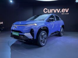 Tata Curvv EV launched India 17.49 lakh