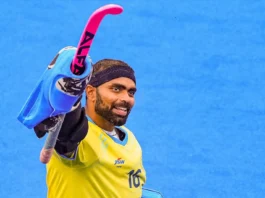 Goalkepeer PR Sreejesh, Retires