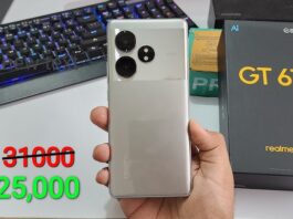 Realme GT 6T being sold on