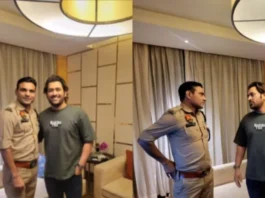 MS Dhoni reunites with 2007 T20 World Cup final hero