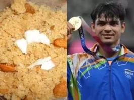 Neeraj Chopra's diet routine