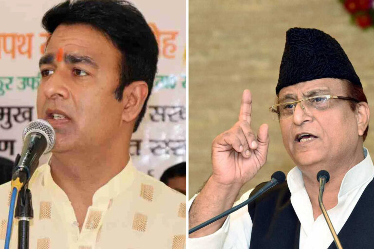 आज़म खां की भाषा बोल गए ‘संगीत सोम’, अधिकारियों को जूतों से पिटवाउंगा