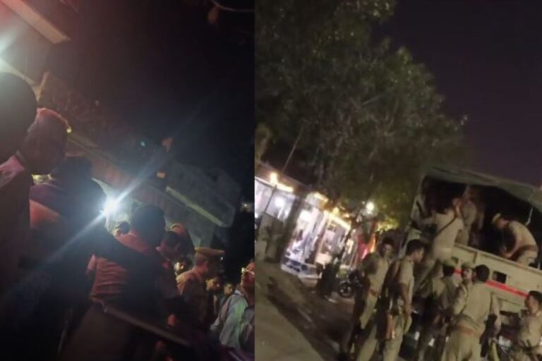 दो पक्षों में एक ठेले को हटाने को लेकर हुआ विवाद,पुलिस तक पहुंचा मामला