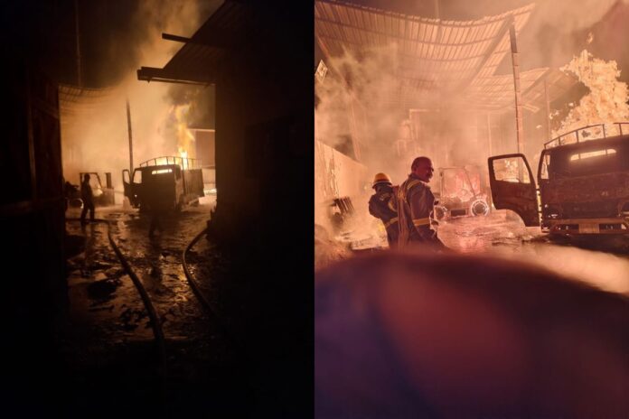 Ghaziabad Fire Break