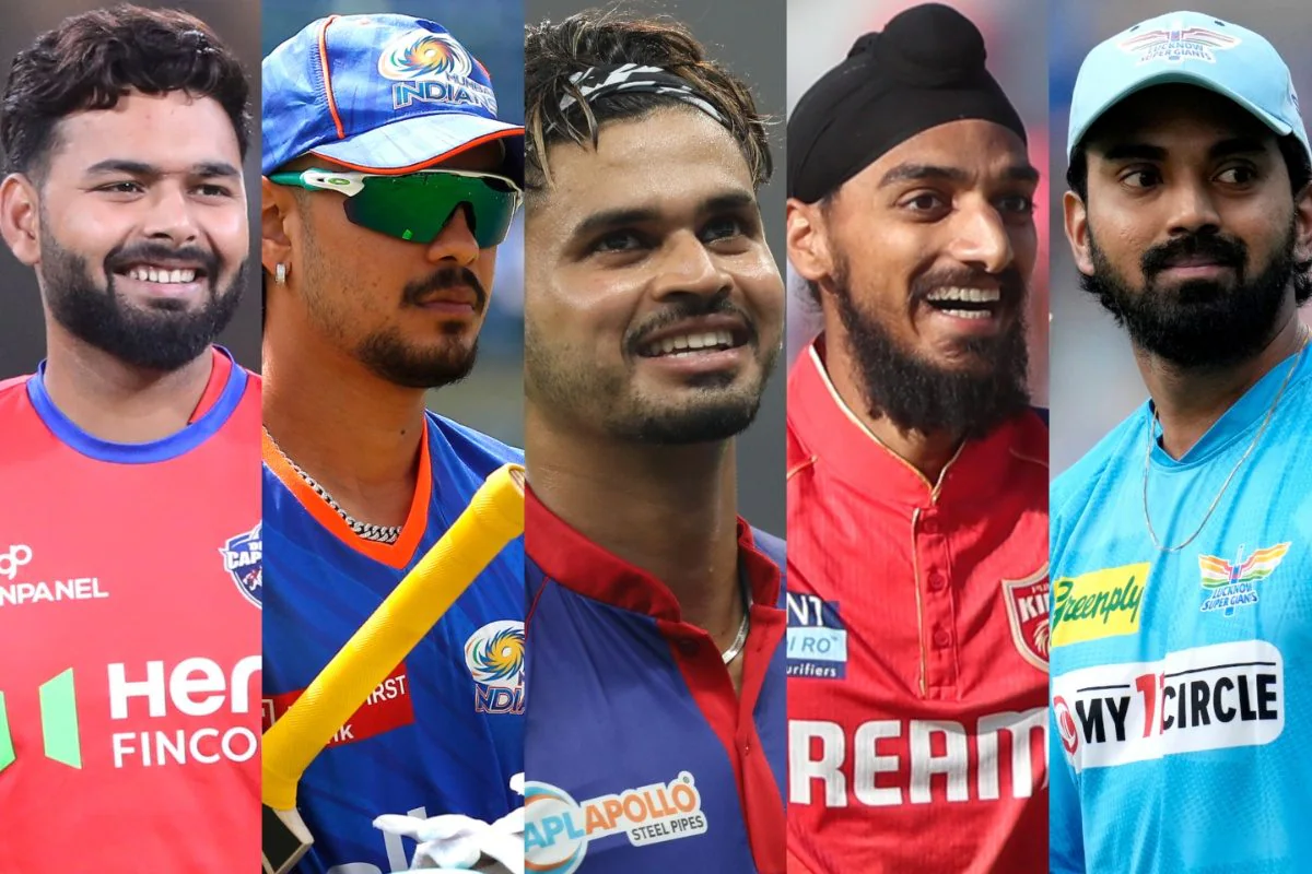 IPL 2025 Auction Top 5 Expensive Indian Players