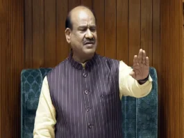 Lok Sabha speaker Om Birla