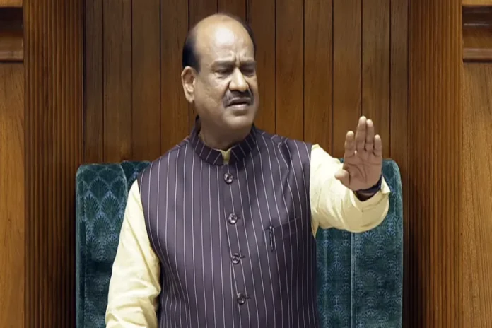 Lok Sabha speaker Om Birla