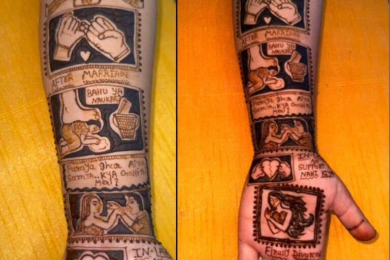 Divorce Mehndi