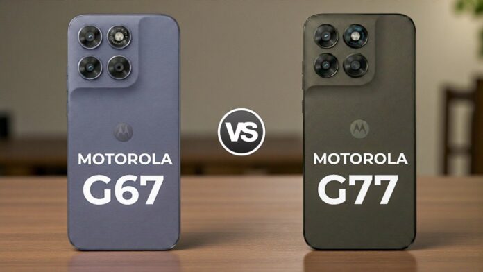 Moto G77 & G 67