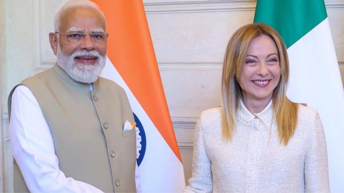 Giorgia Meloni speak in hindi