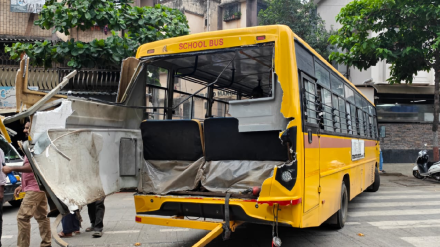Bhayandar School Bus Dumper Accident