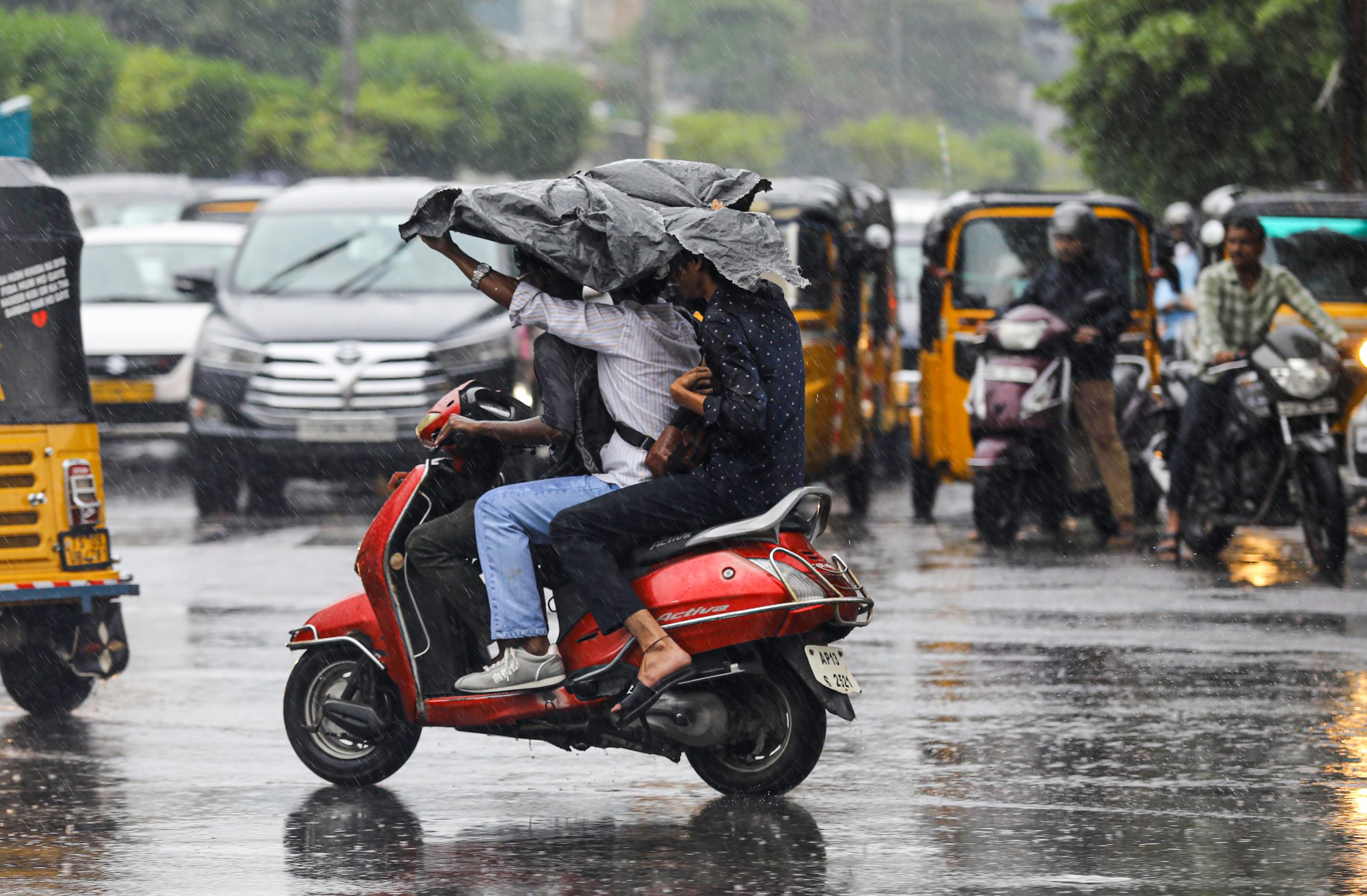 Heavy Rain in Delhi NCR