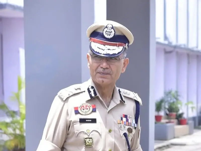 Tripura DGP Anurag Dhankhar Death