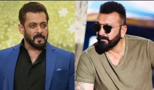 Salman Khan and Sanjay Dutt 7 Dogs