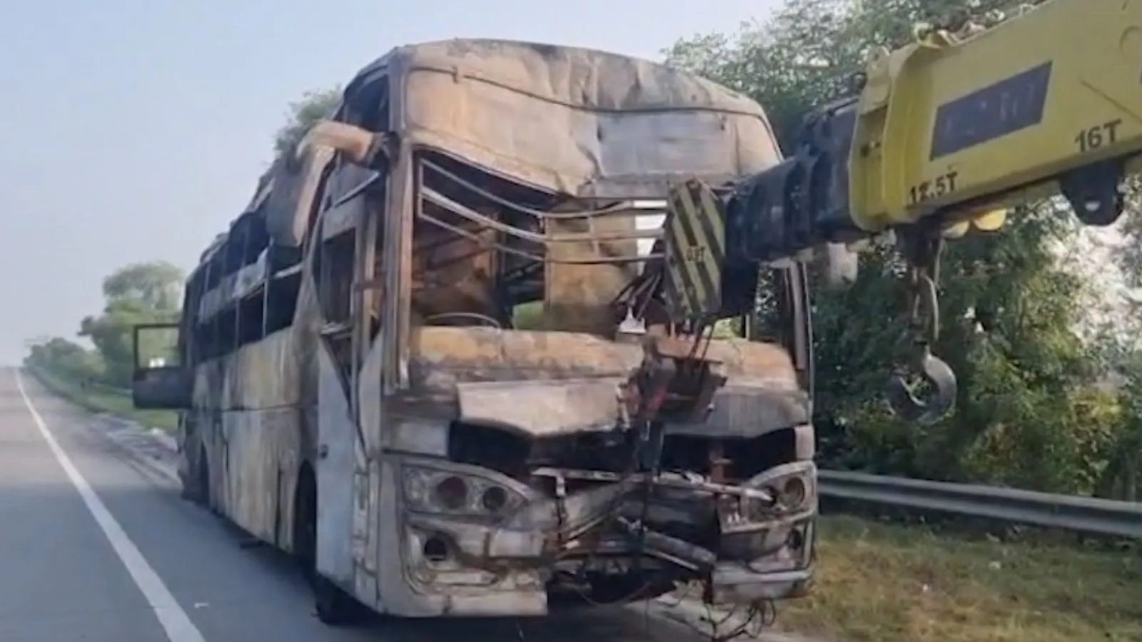 Greater Noida Bus Accident